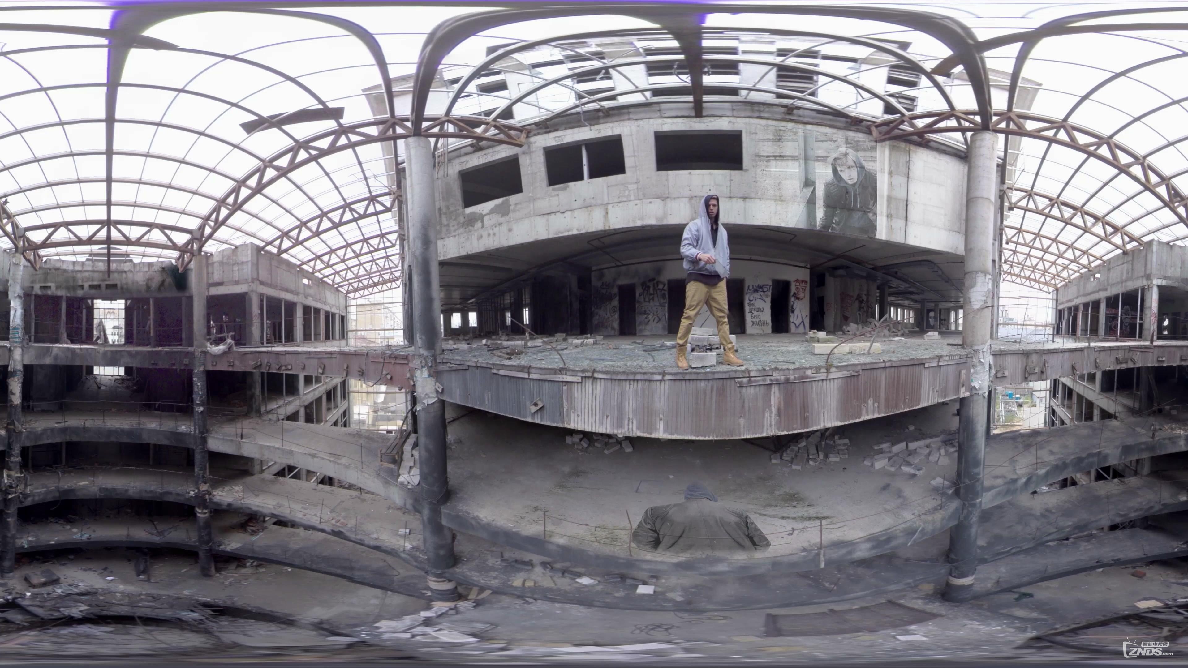 vr360全景4k城市废墟探险2160pmp4538mb