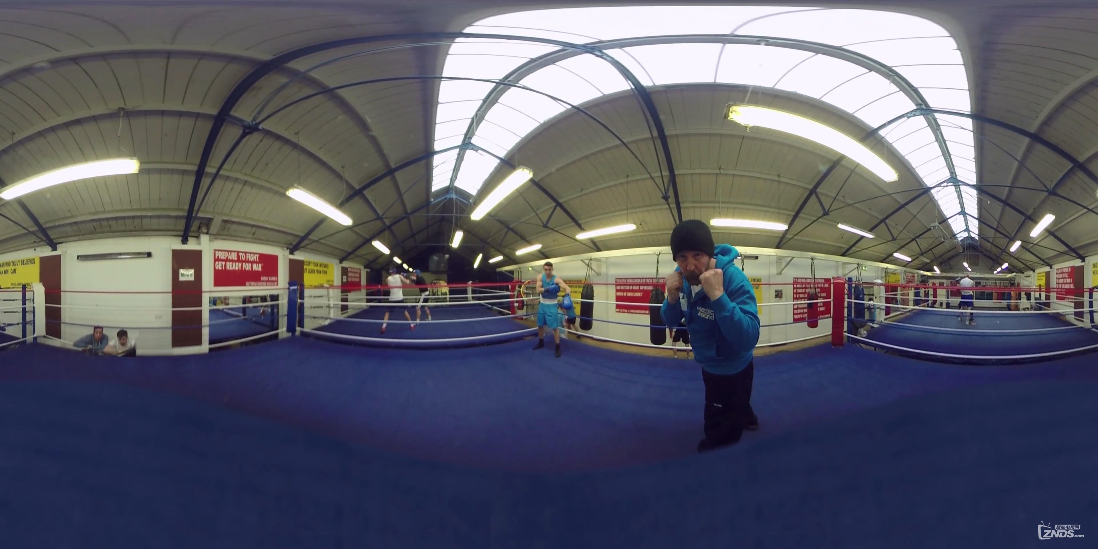【360度VR全景视频】第一视角拳击体验：挥洒热血的运动