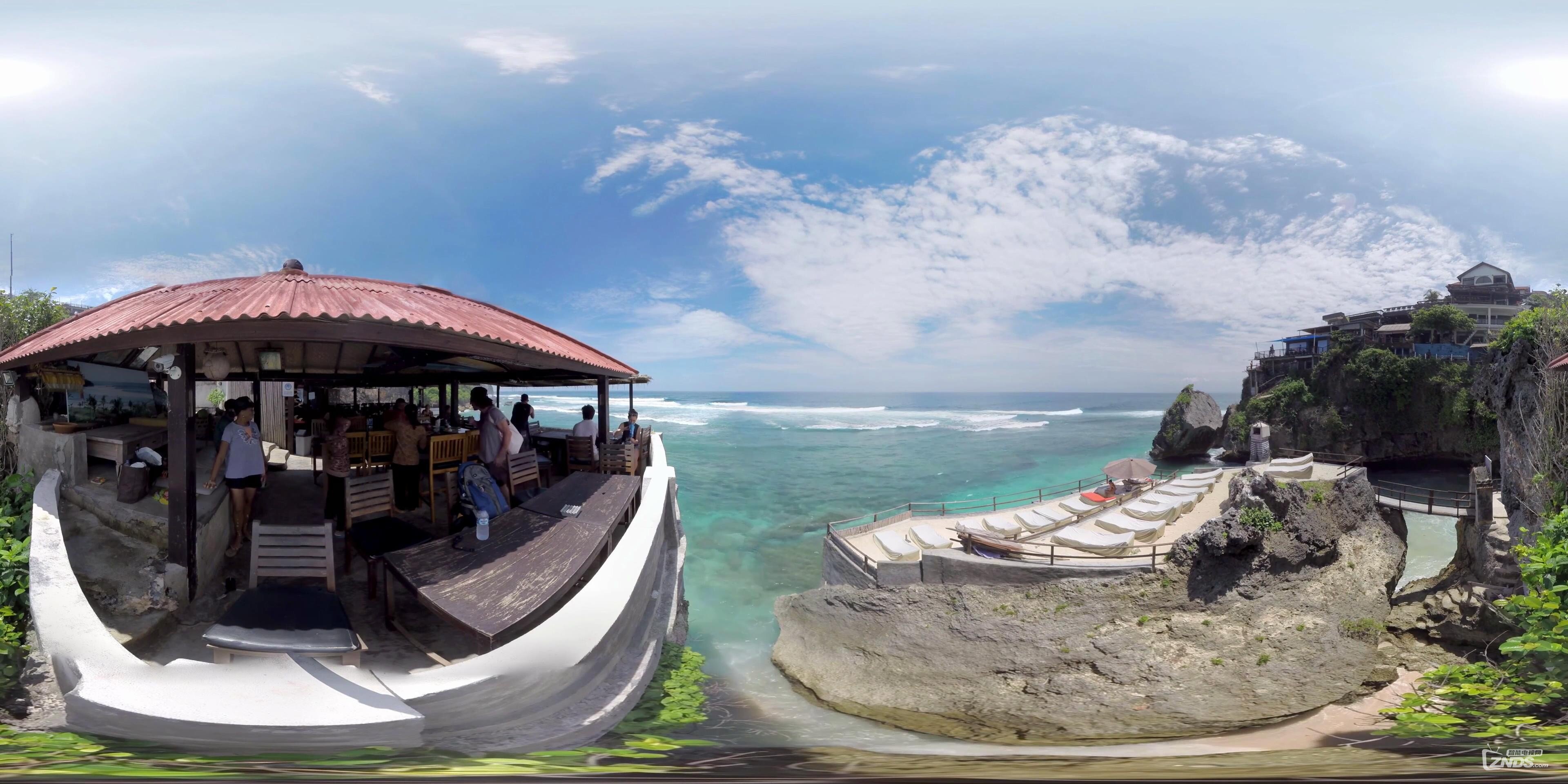 360度vr全景视频海景房
