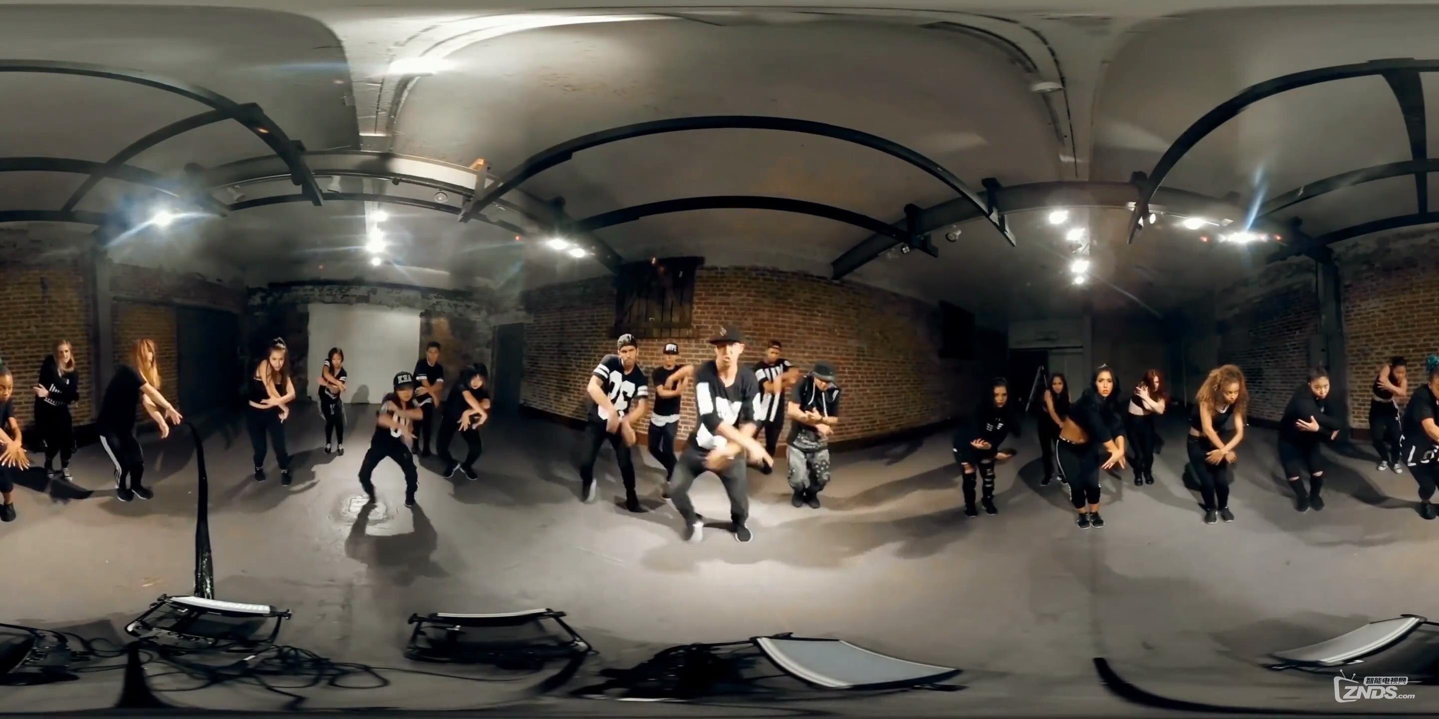 360度vr全景视频梦幻舞步