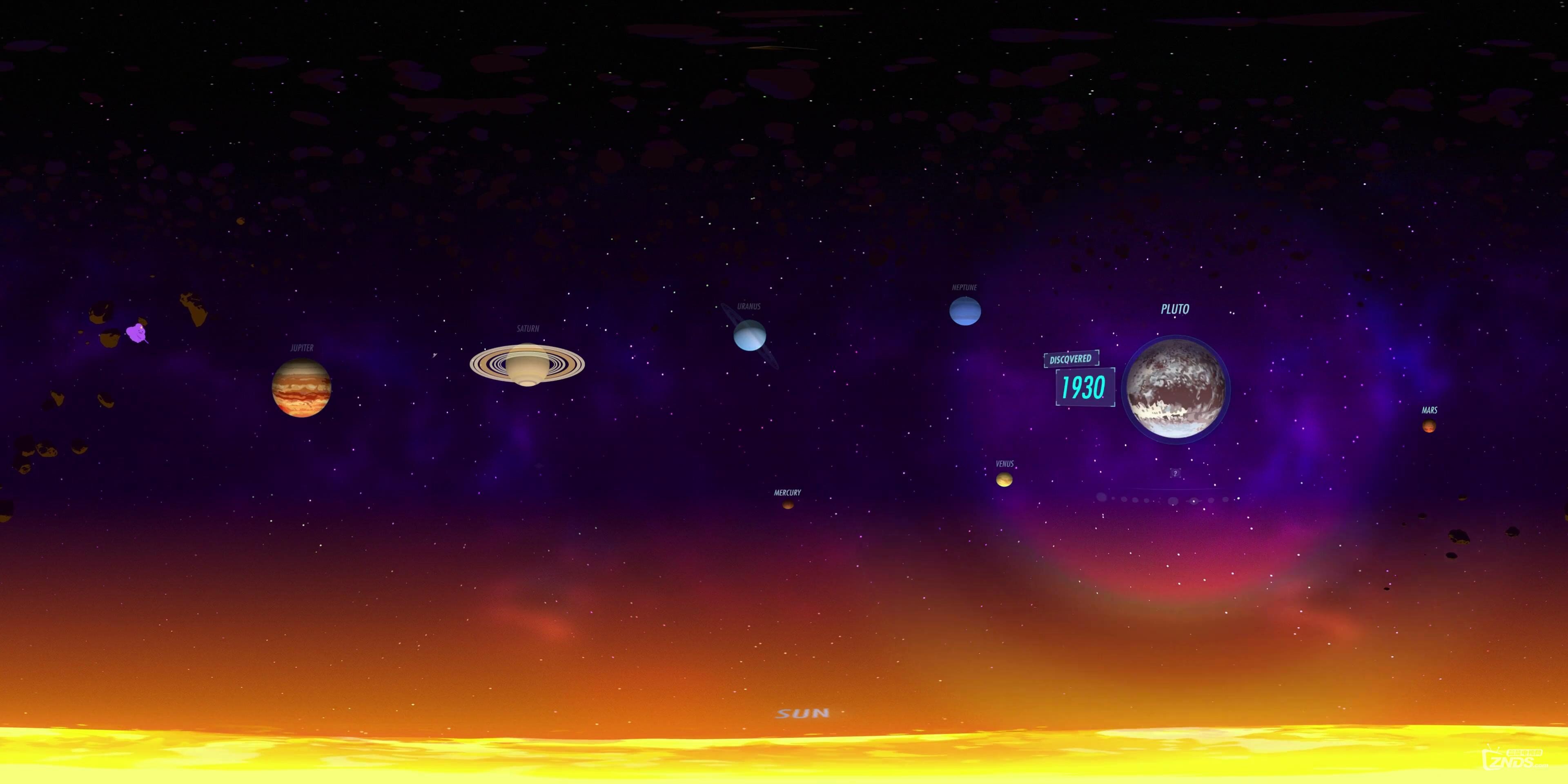 【360度VR全景视频】游览太阳系-太阳系360