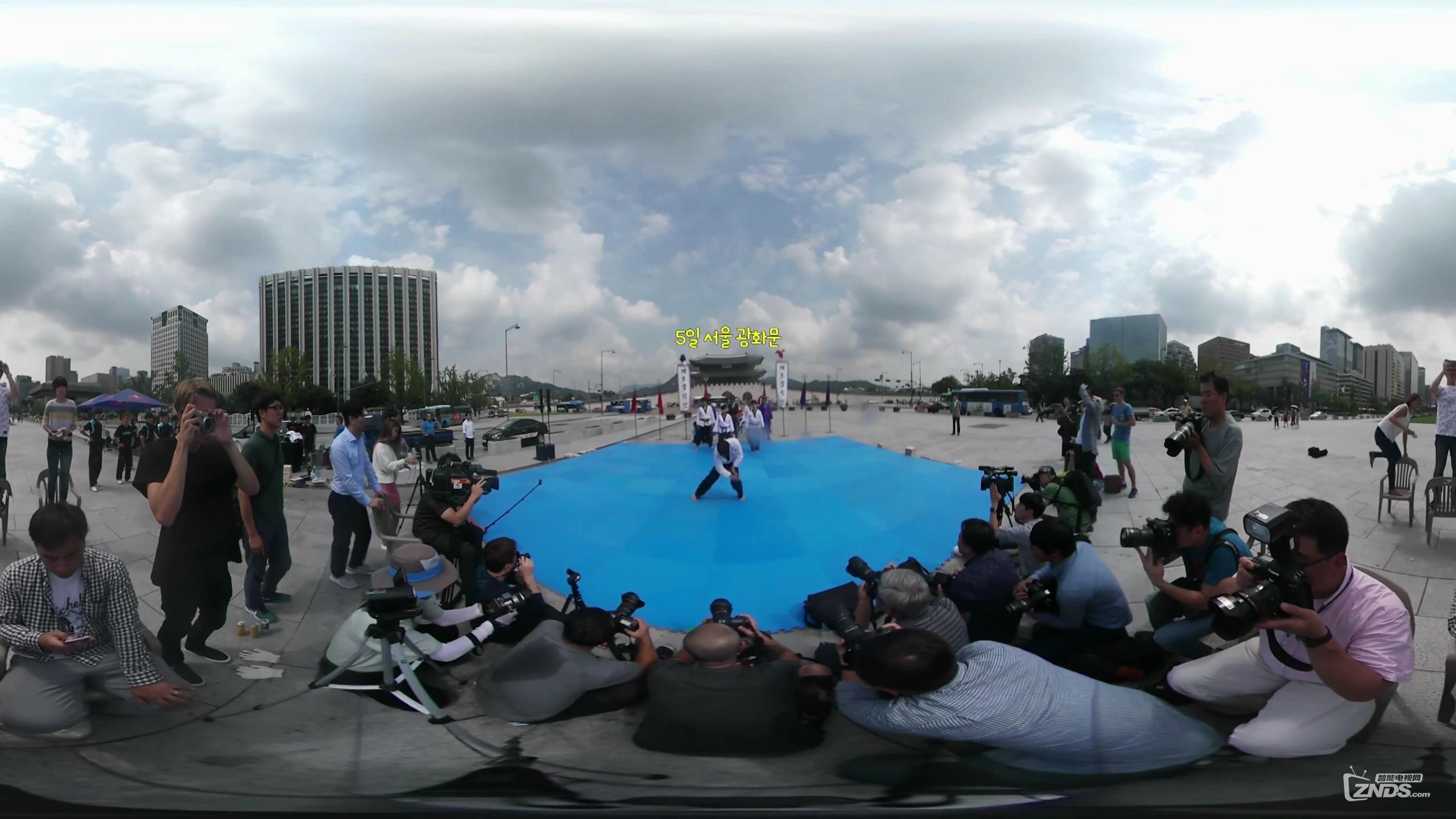 【360度VR全景视频】动感跆拳道表演－看！那华丽的踢腿！
