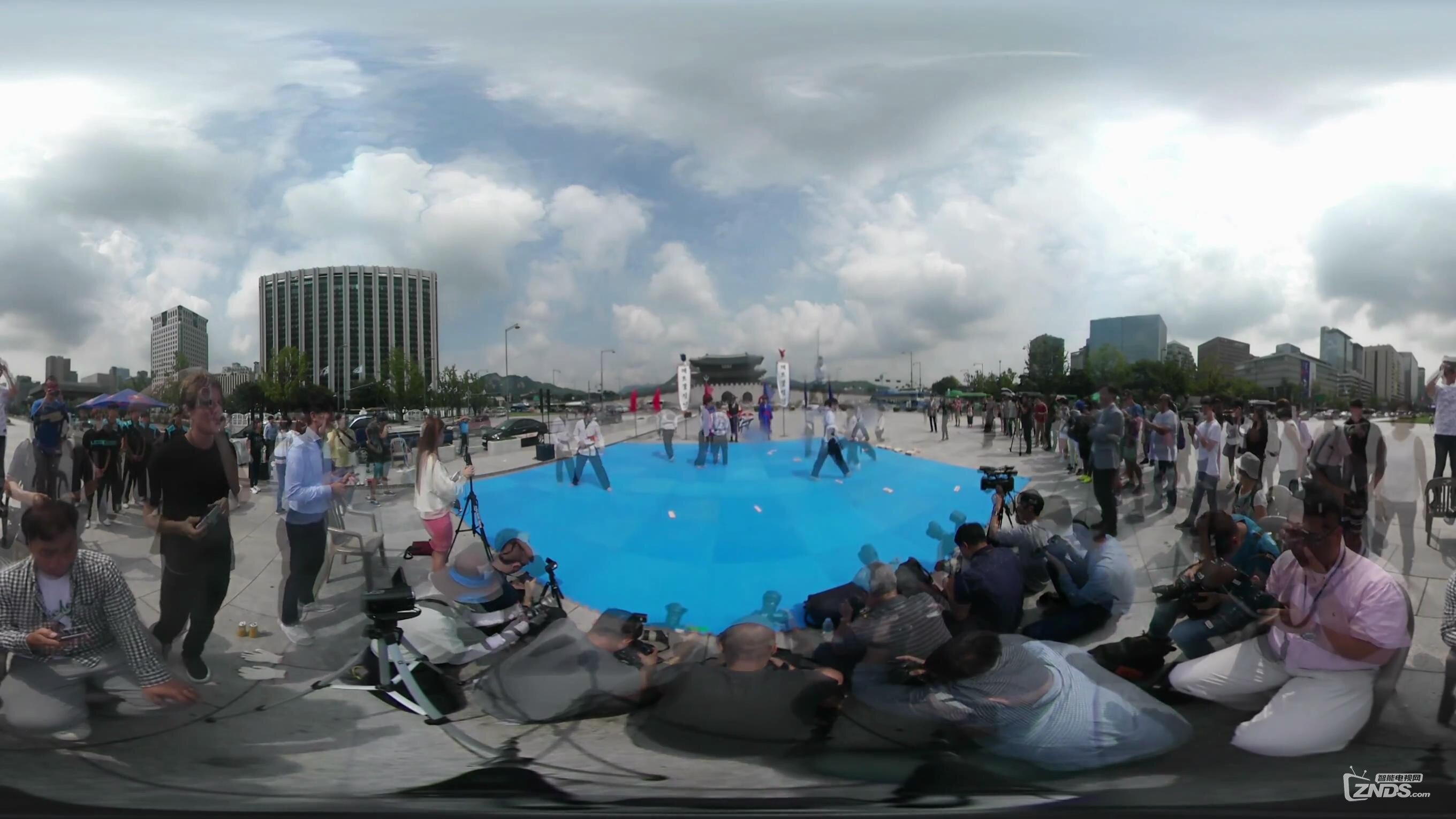 【360度VR全景视频】动感跆拳道表演－看！那华丽的踢腿！