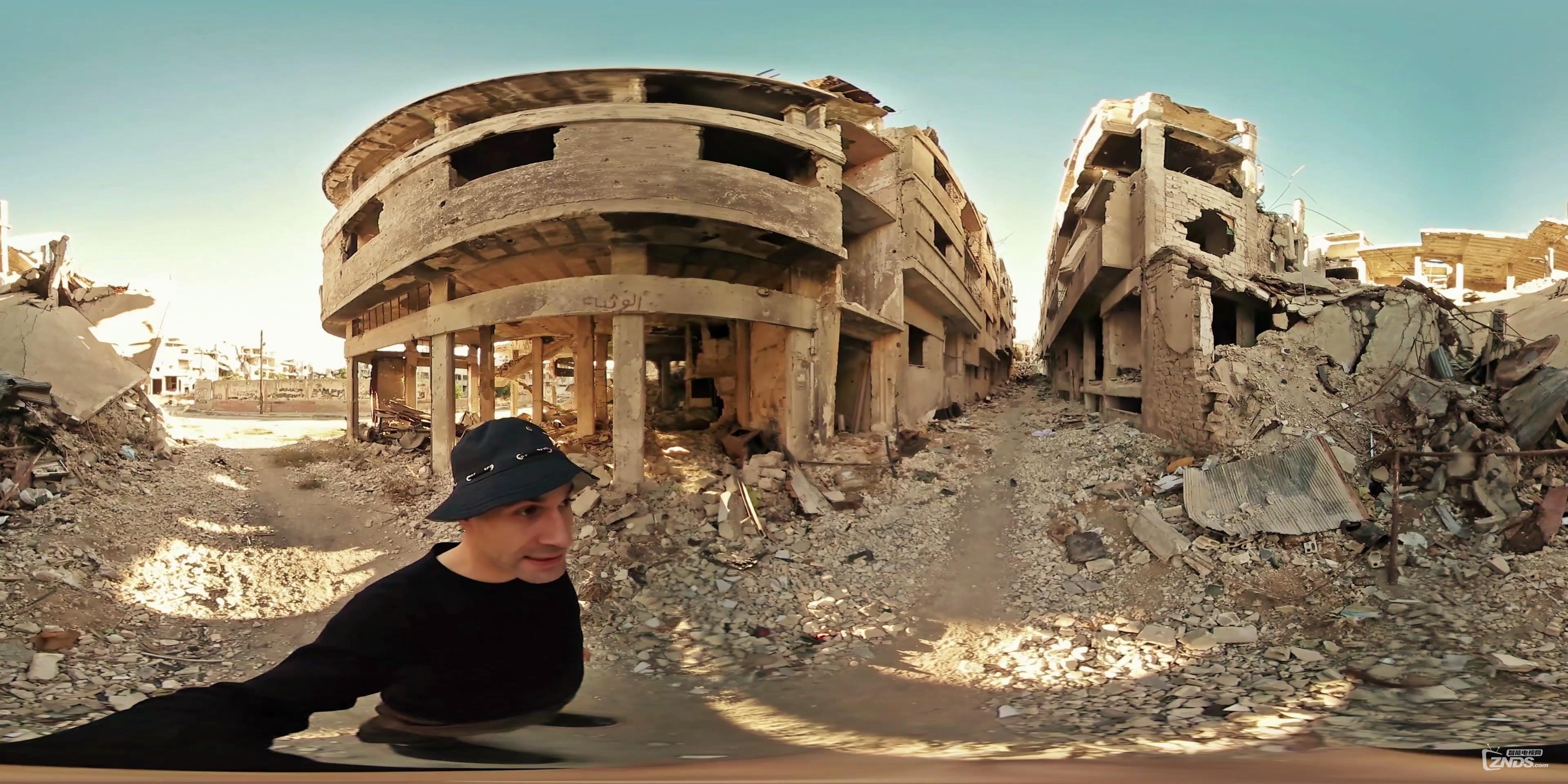 Homs in Ruins 360 video of 'lifeless' Syrian city_20161027203430.JPG