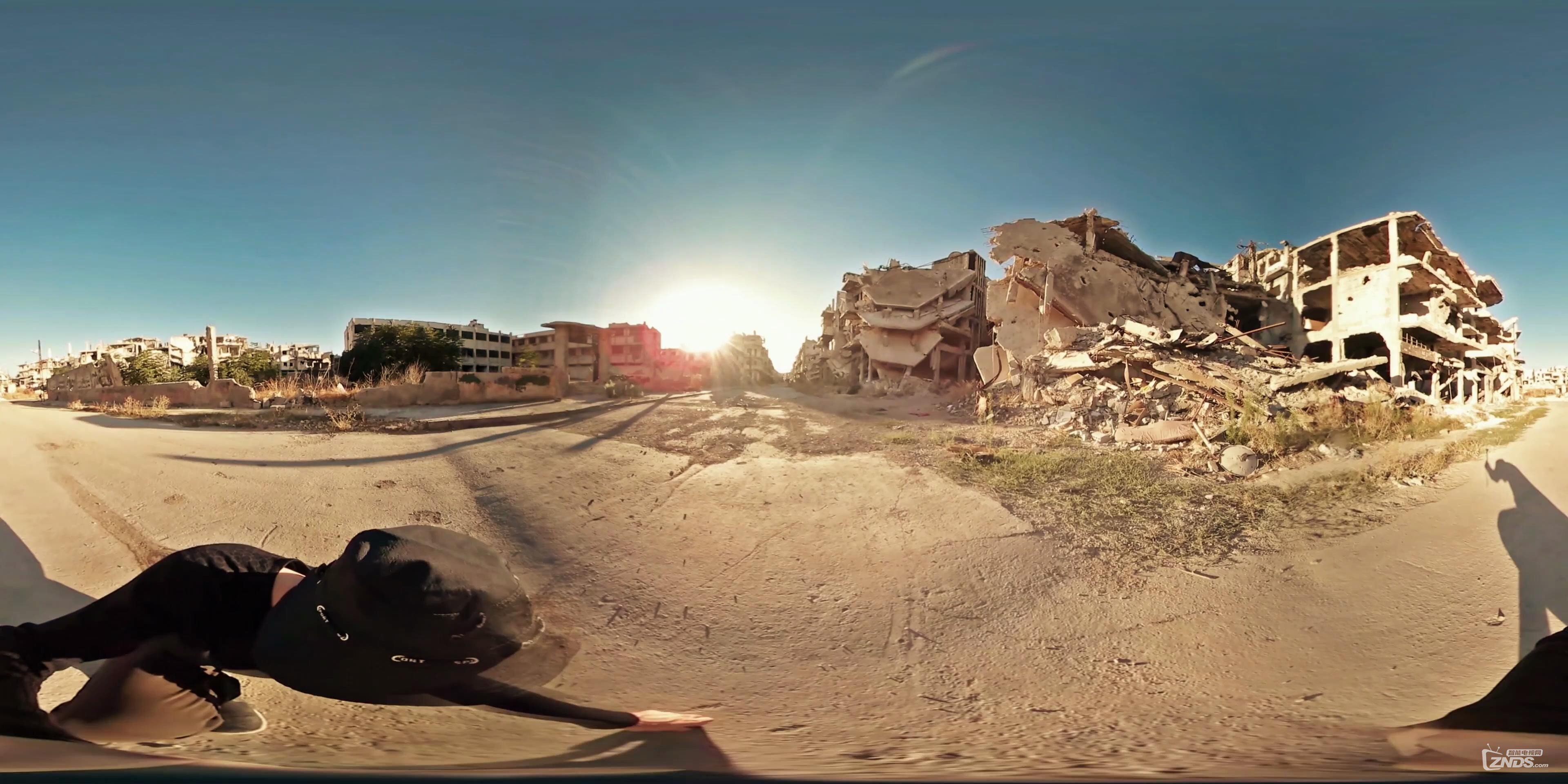 Homs in Ruins 360 video of 'lifeless' Syrian city_20161027203434.JPG