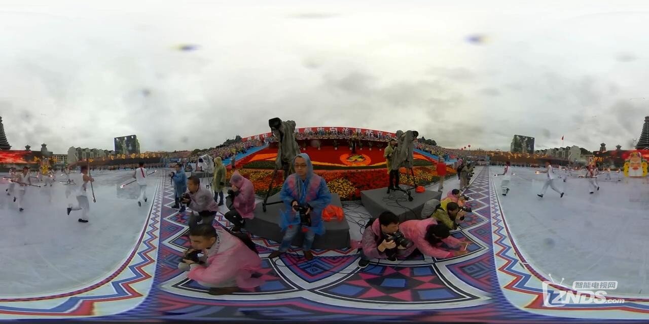 全景视频：湖南新晃县庆成立60周年