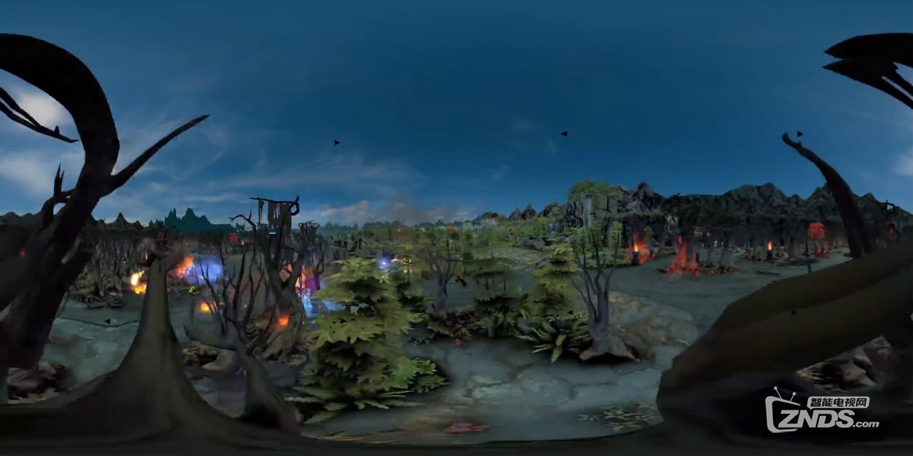 全景视频：Dota 2 凤凰统治全场 潮汐狂奔