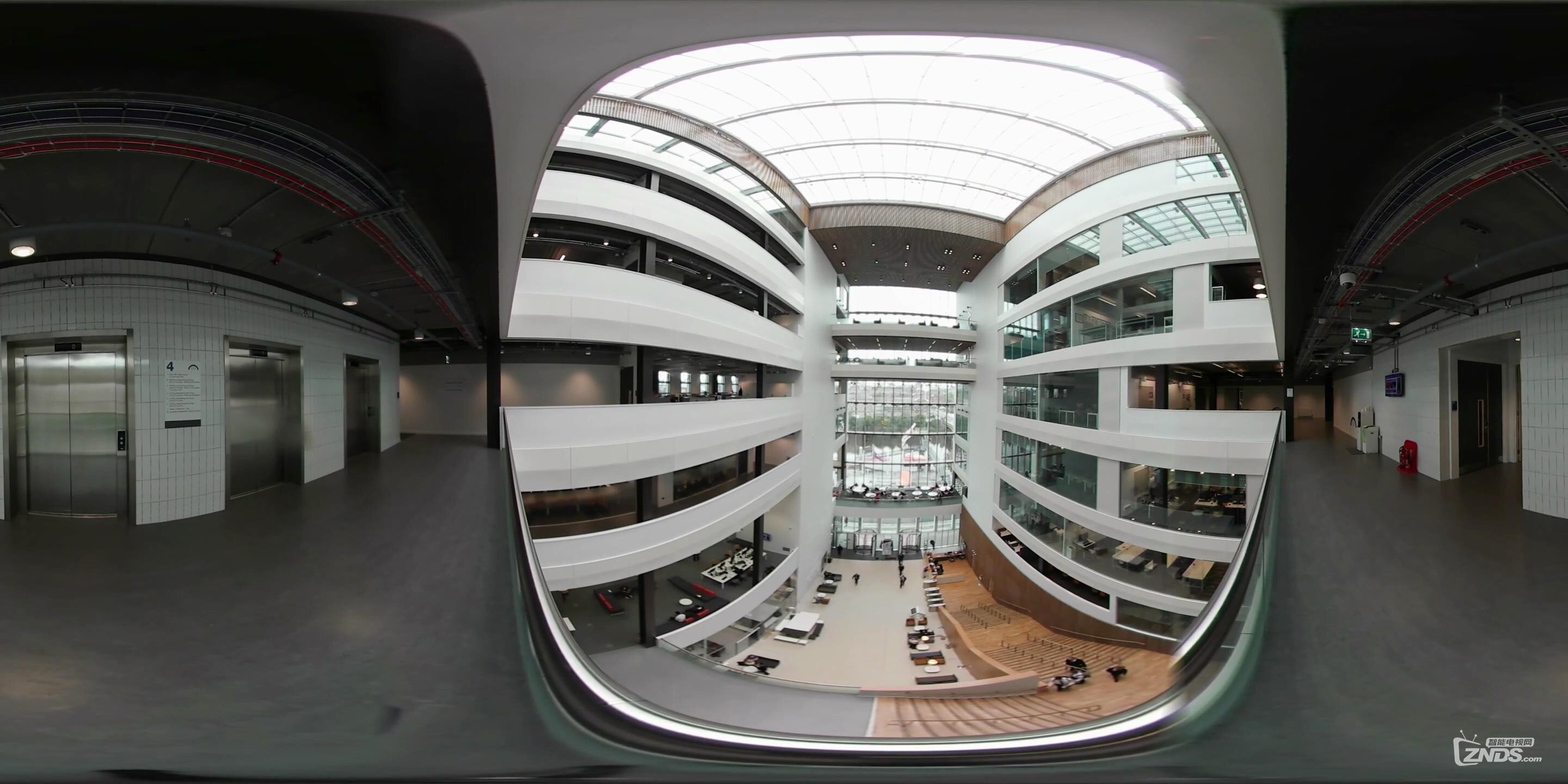 全景视频：建筑－格拉斯哥大学城