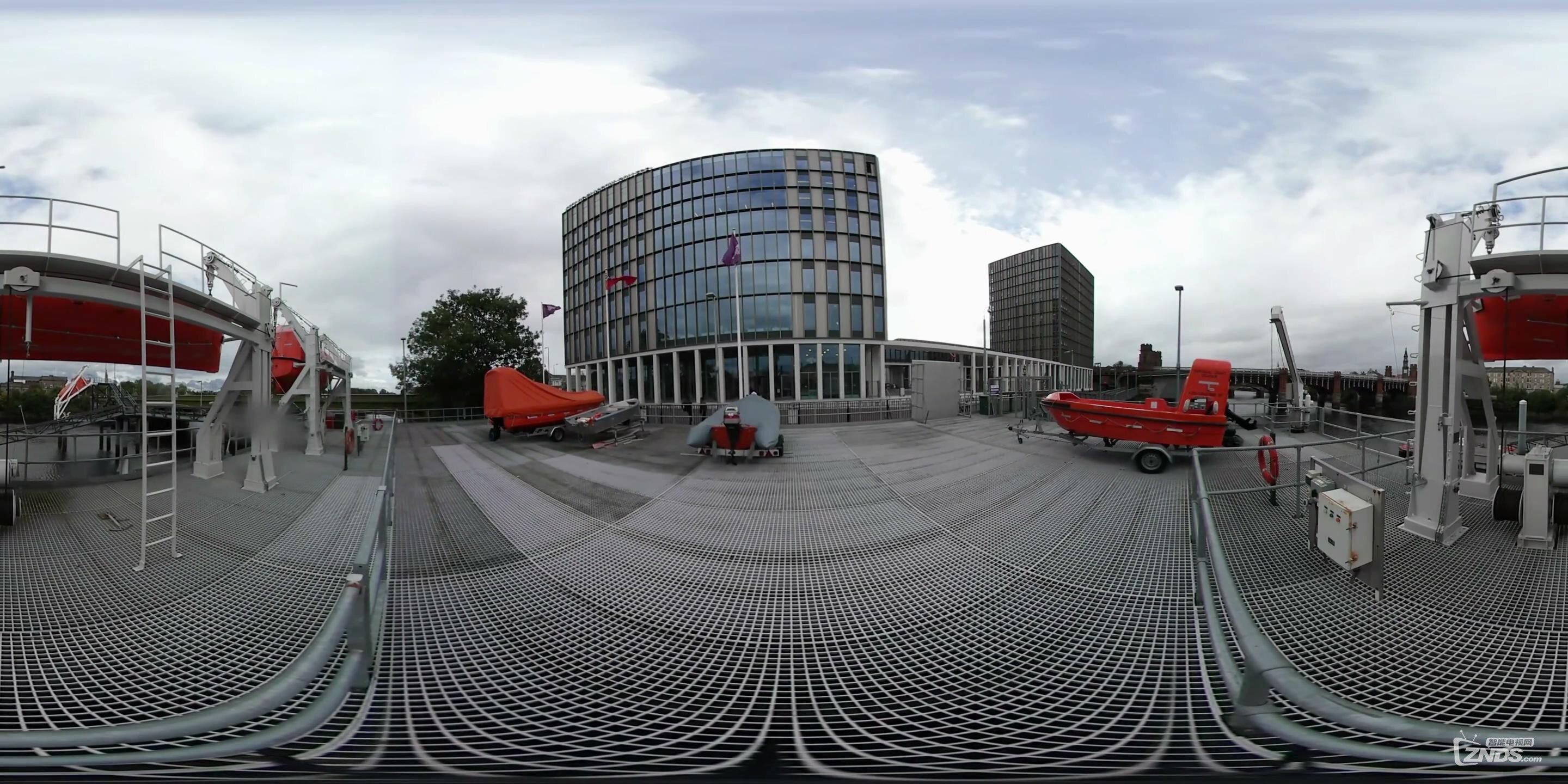 全景视频：建筑－格拉斯哥大学城