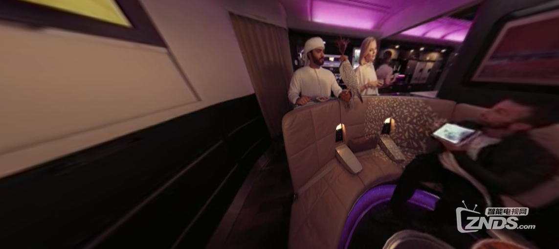 全景视频：阿提哈德航空豪华A380