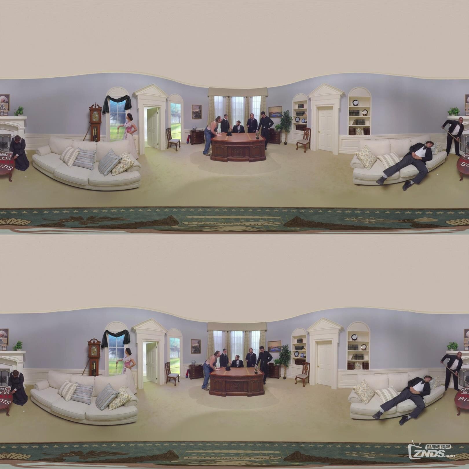 [360度VR全景視頻]在亞伯拉罕林肯總統(tǒng)的橢圓形辦公室里（360?。VR資源網_2016110912.jpg