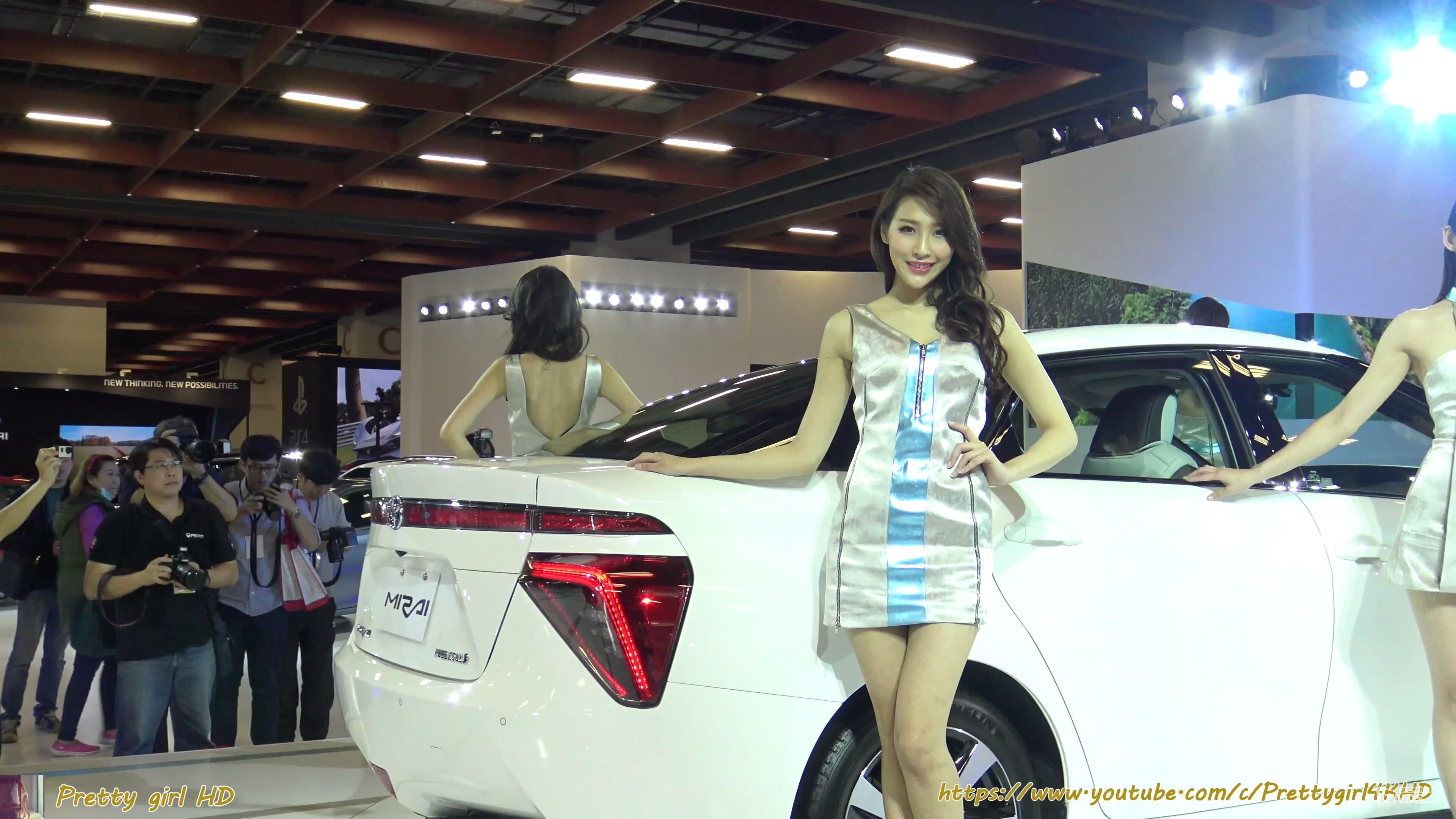 4k高清2016台北车展toyota美女如云白皙美腿车模32160pmp4718mb