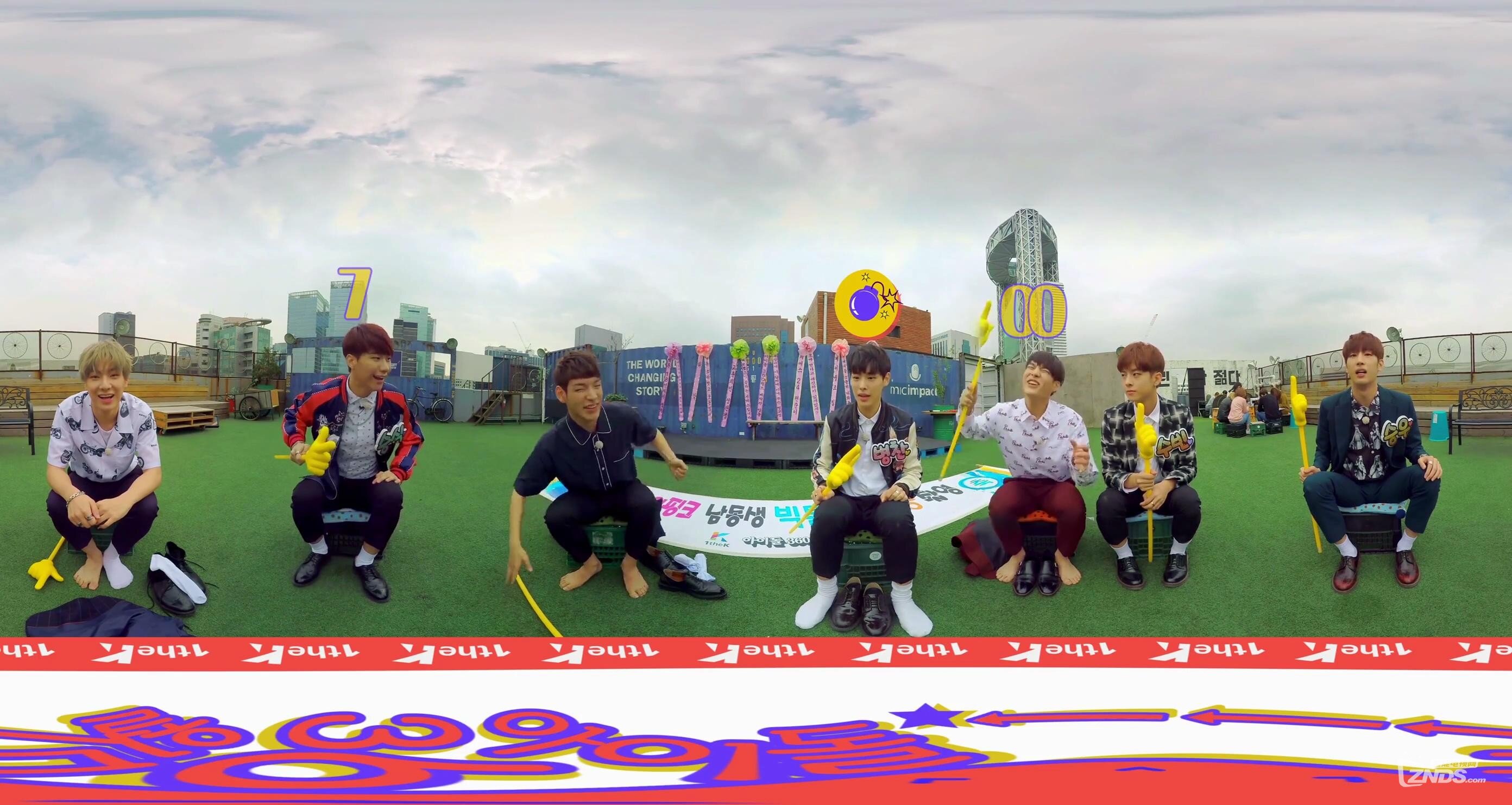 韩国偶像男团VICTON 游戏挑战-Im fine