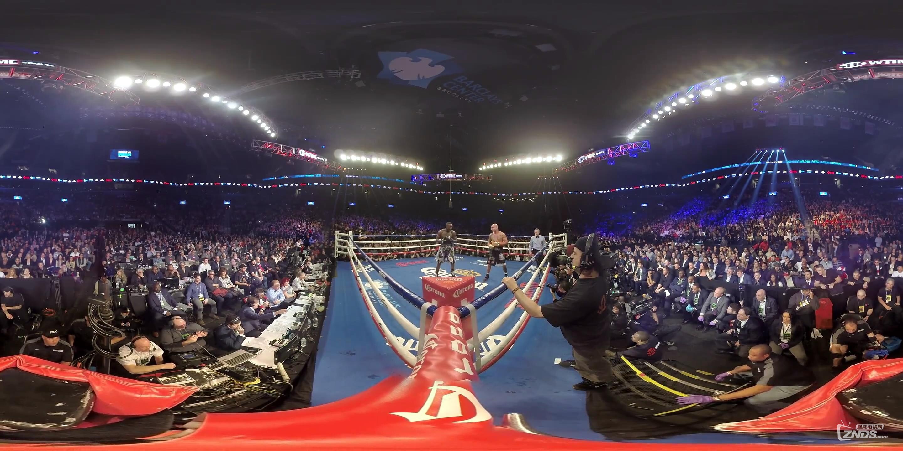 亲临美国拳赛现场感受疯狂