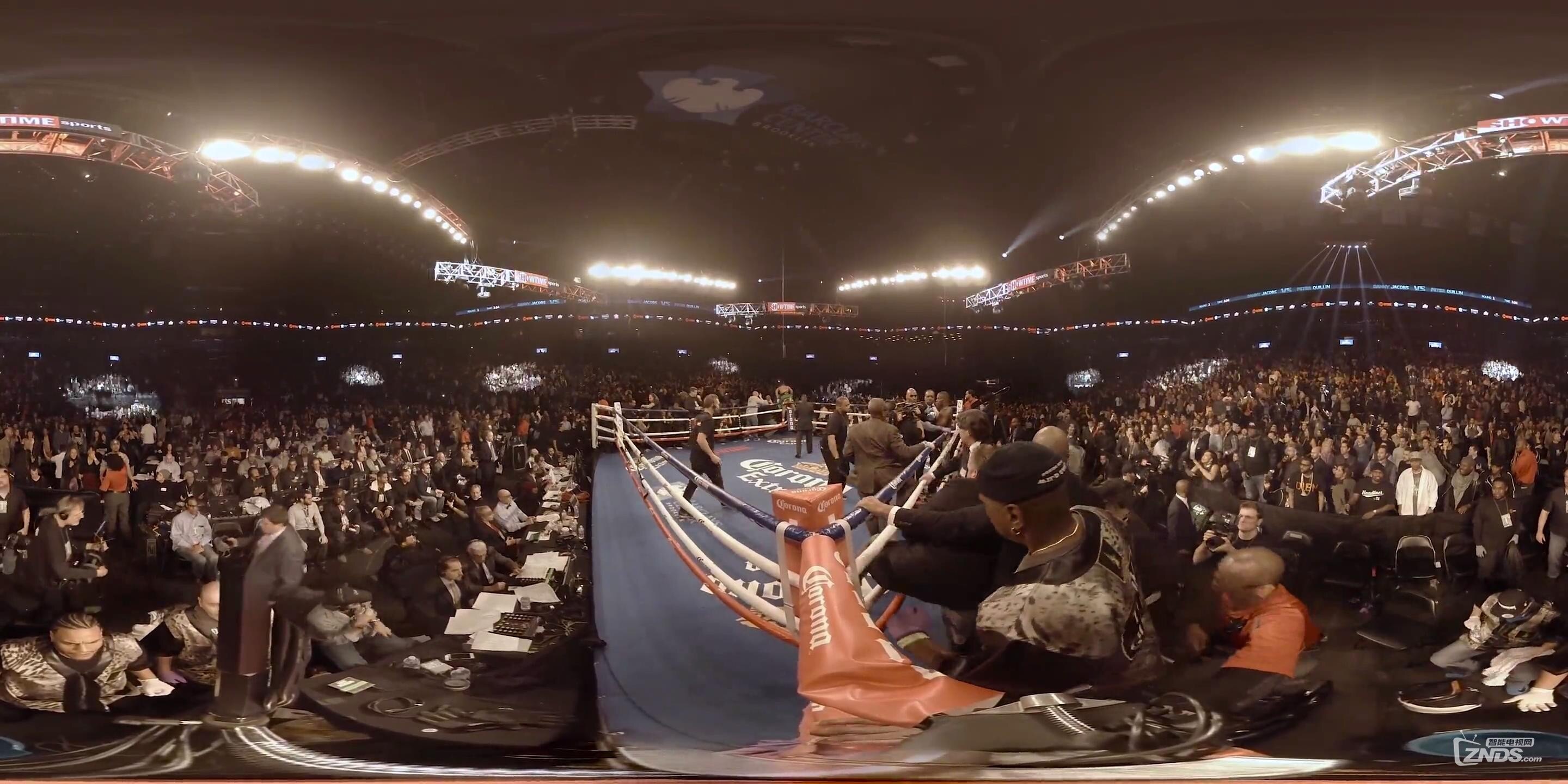 感受美国拳赛现场感受疯狂