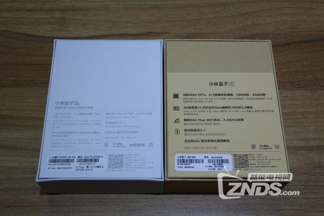小米盒子哪个好？小米盒子3sc对比评正面对比