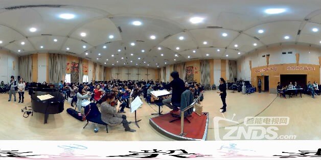 上海爱乐乐团排练厅VR视角