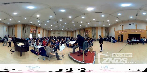 上海爱乐乐团排练厅VR视角