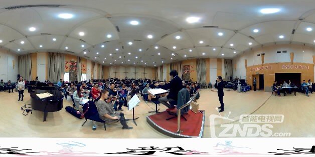 上海爱乐乐团排练厅VR视角