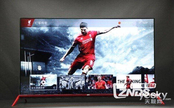 粉丝必买 PPTV65吋利物浦定制电视体验