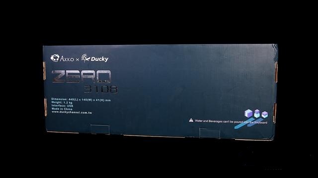 键帽有点甜哦！Akko X Ducky ZERO 3108S机械键盘图赏简评