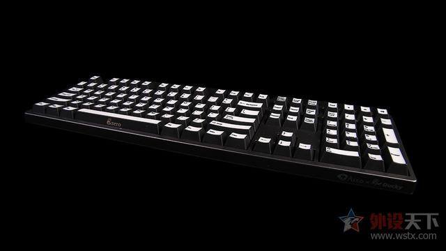 键帽有点甜哦！Akko X Ducky ZERO 3108S机械键盘图赏简评