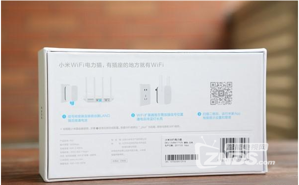 小米Wi-Fi电力猫图赏：穿墙白“猫”