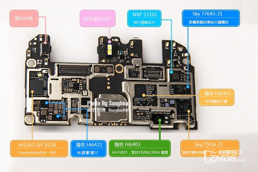 荣耀v9拆机麒麟960顶配