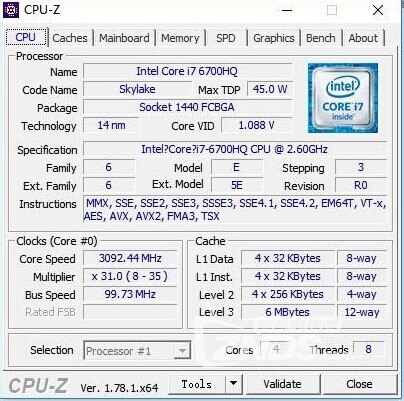 core i7-770hq参数从规格上来看,kabylake架构的酷睿i7-7700hq在频率