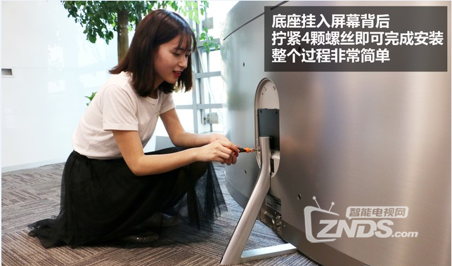 清纯美女上阵!三星旗舰QLED TV独家拆箱