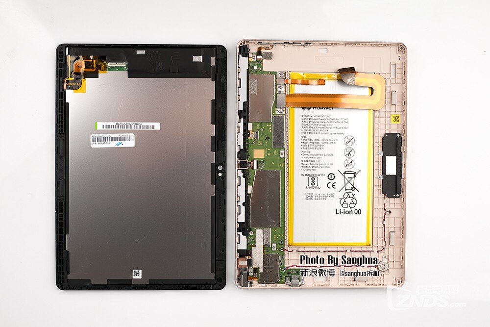 sanghua拆机看不见的做工荣耀畅玩平板2拆机