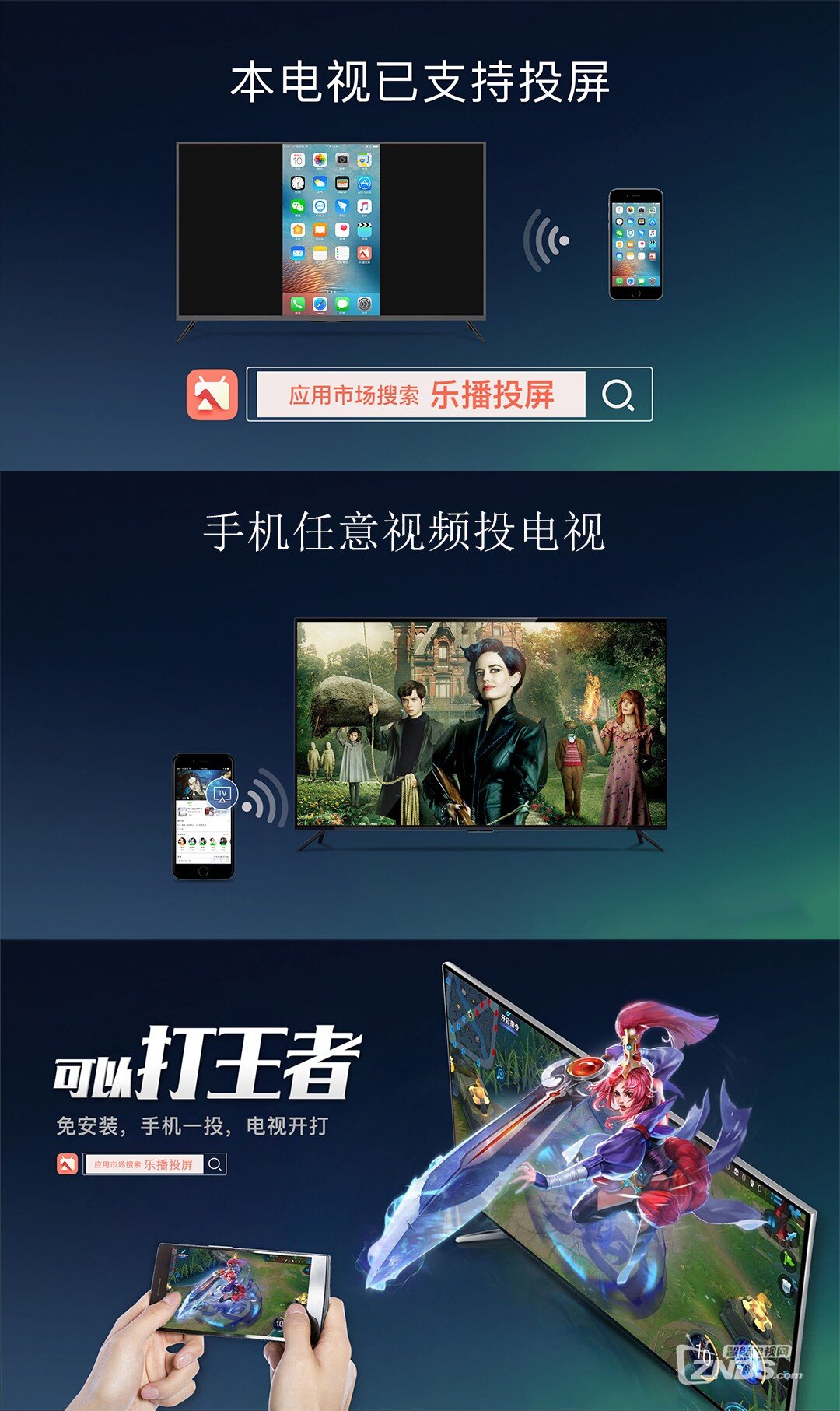 【实用】电视机没有wifi选项，怎么连接苹果手机？