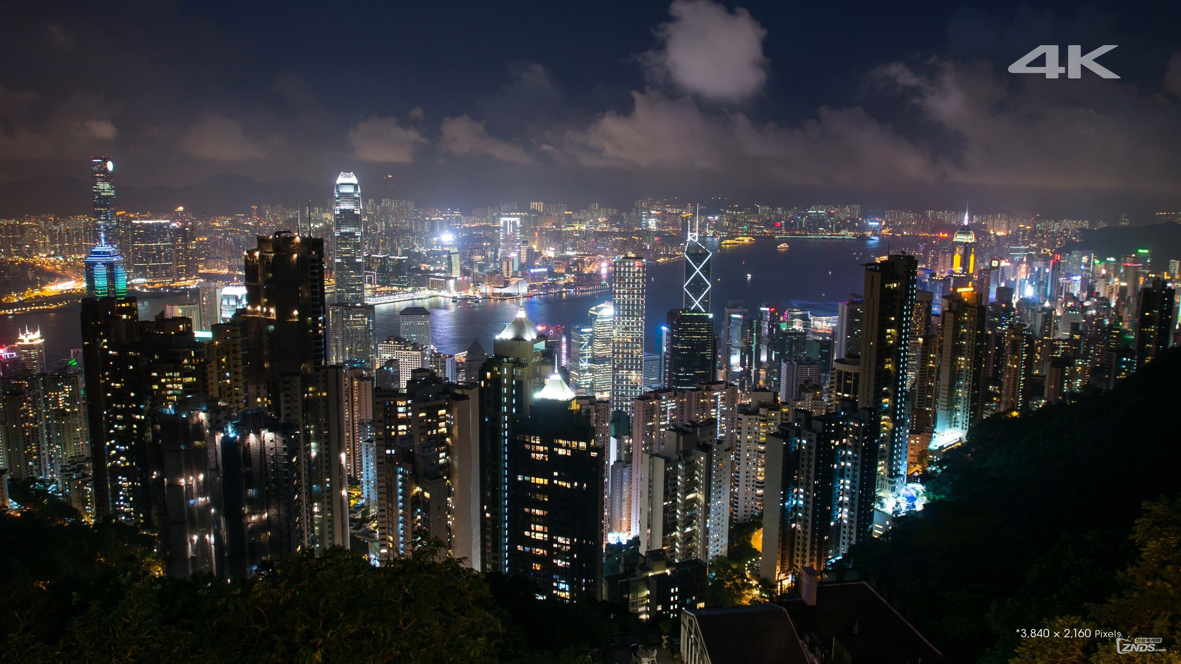 索尼4k演示片香港延时摄影高码率2160pmkv473mb