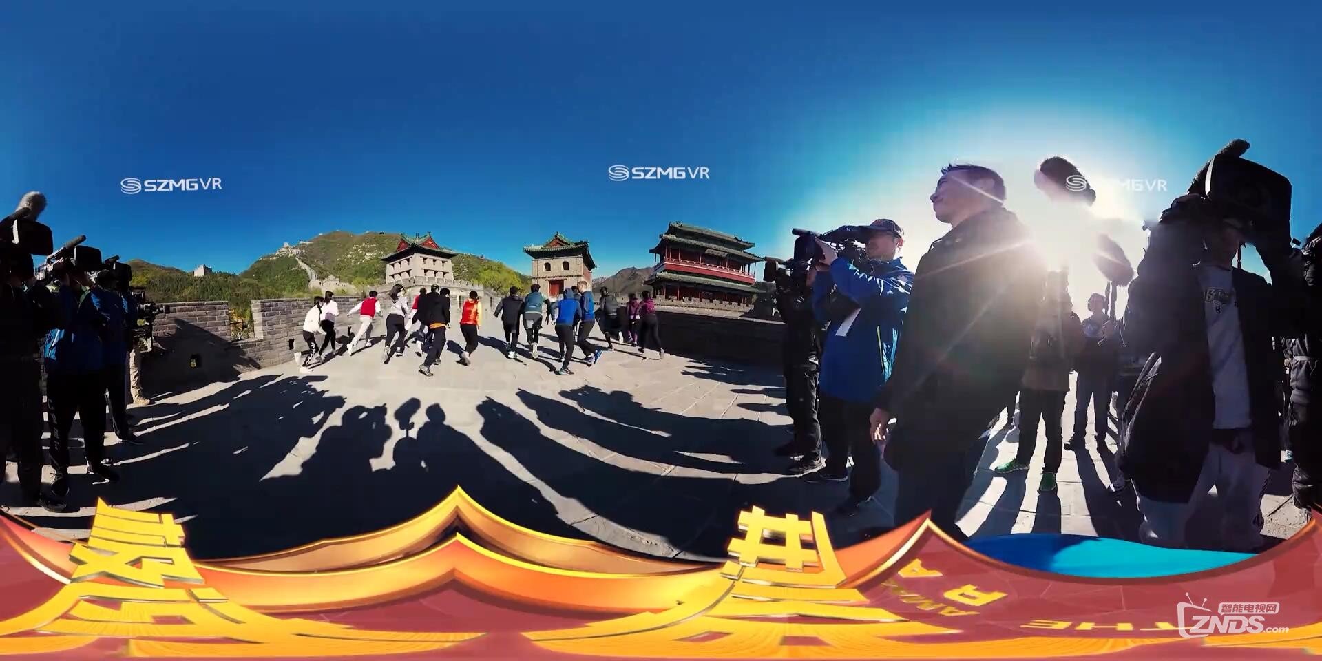 刘翔长城百米冲刺vr运动体验 腿长能吃跑得快_20171006202249.JPG