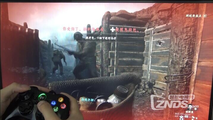 北通阿修罗2游戏手柄《使命召唤14》第一关全流程...