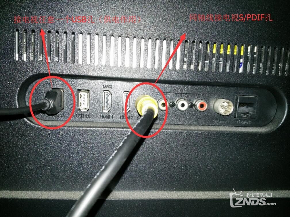 小米电视3s 43/48寸怎么接电脑低音炮音响、老式功放