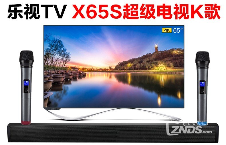 乐视超级电视X65S智能电视怎么接话筒k歌