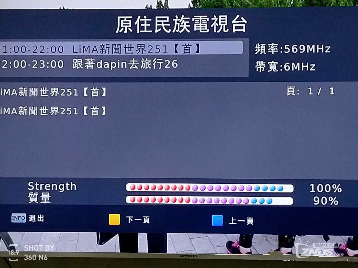 福建晋江安海竟然可以收到湾湾的地面波?有图有真相