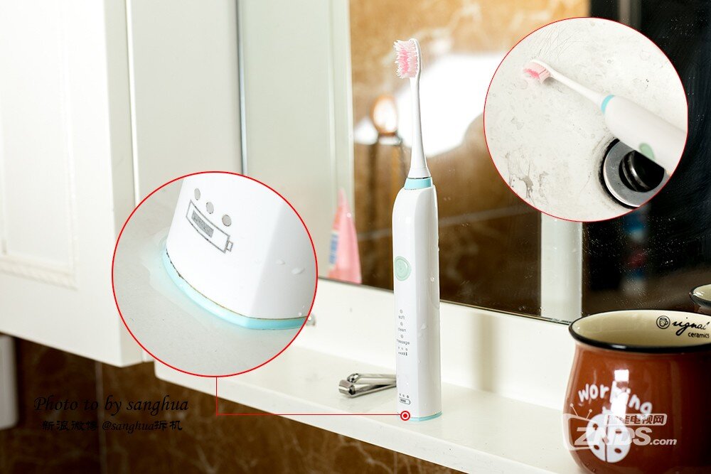 可视化刷牙 Oclean X触屏电动牙刷拆解