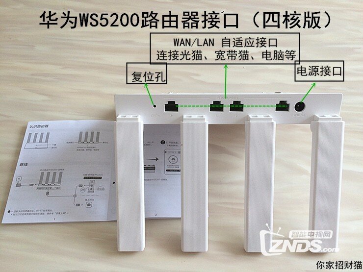 华为路由WS5200四核版：性能强悍，家居装修金点子