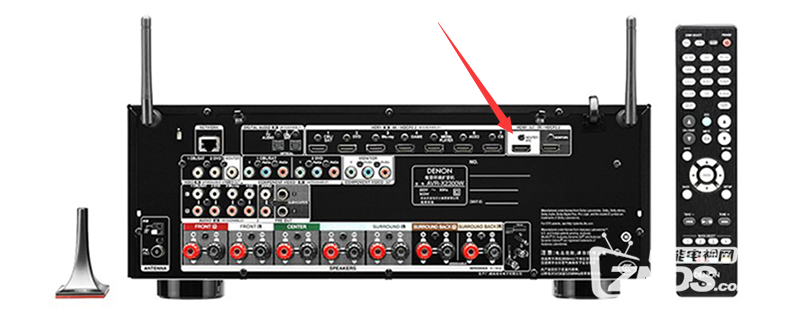 极米投影仪arc连接功放操作方法