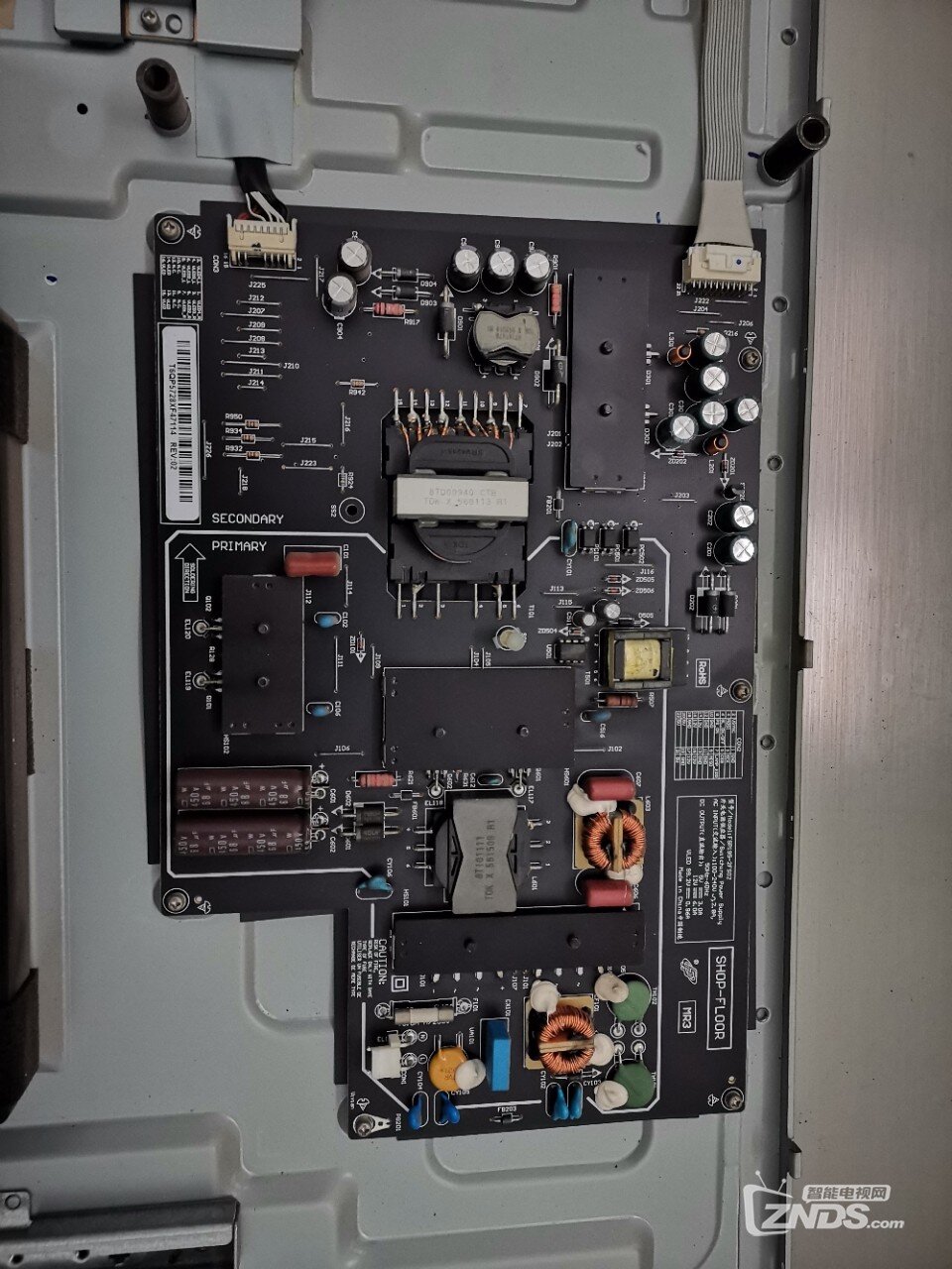 小米电视2s拆机换主板