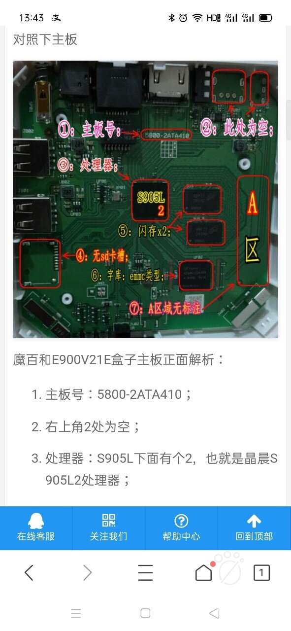 我的移动魔百盒e900v21e网络机顶盒拆机:正面1