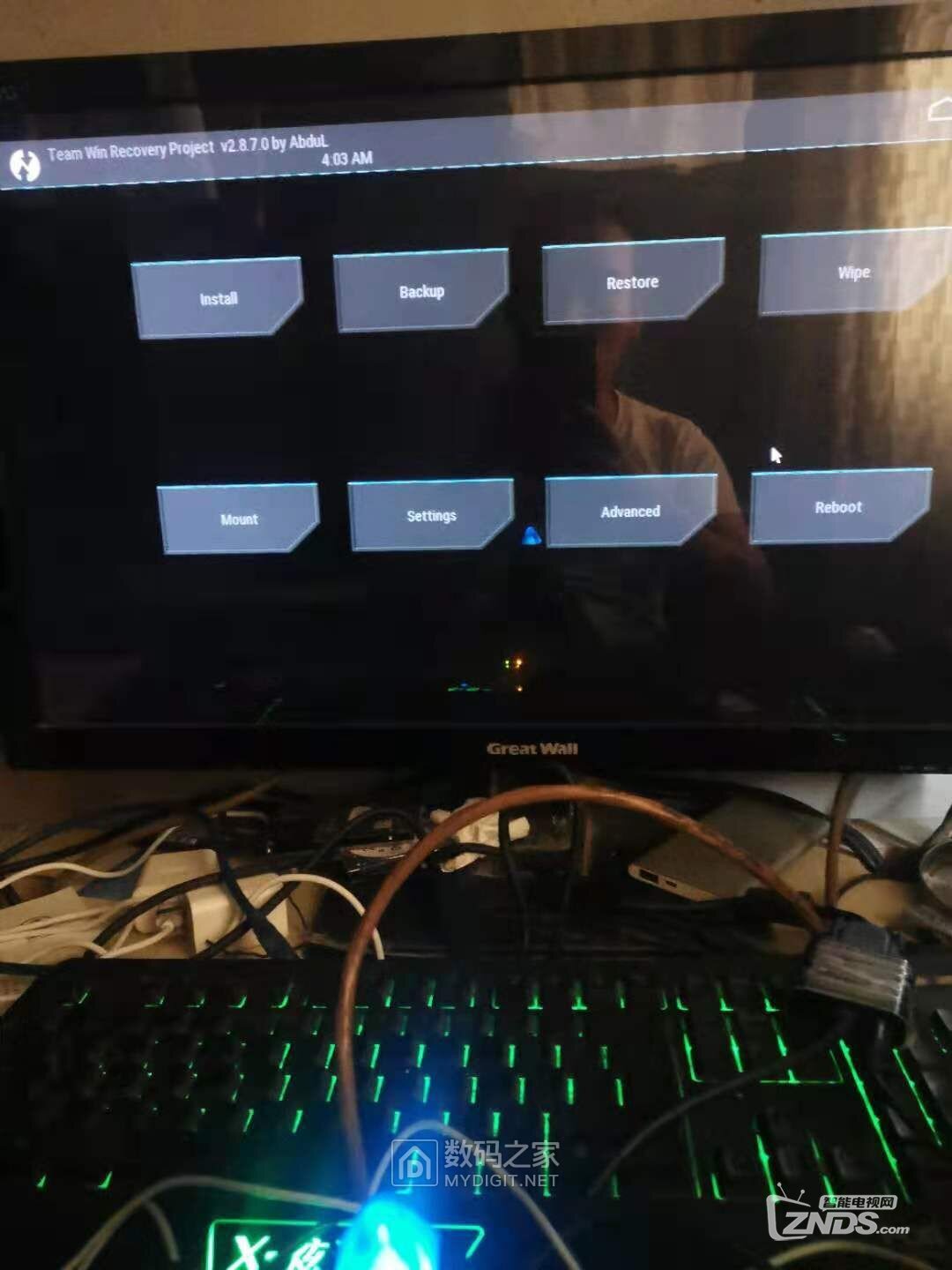 影驰电视盒A01 AML S802 TWRP  及更换遥控码