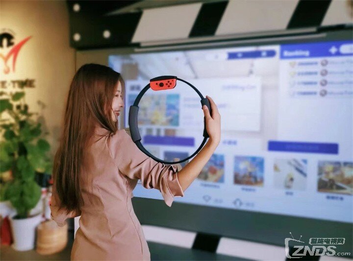 当贝U1投影怎么连Switch健身环4.jpg