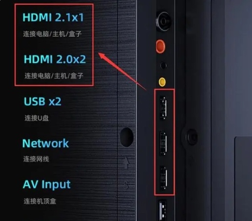 電視HDMI2.1接口都接什么.png