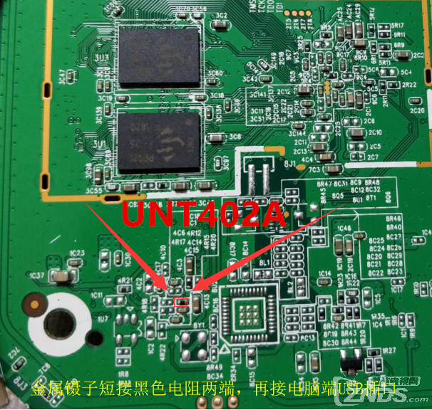 UNT402A短接图.png