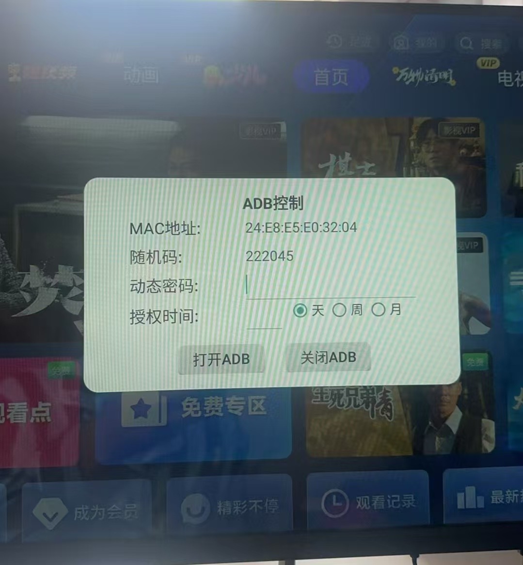 创维E900V20D，卡刷打开ADB需要动态码