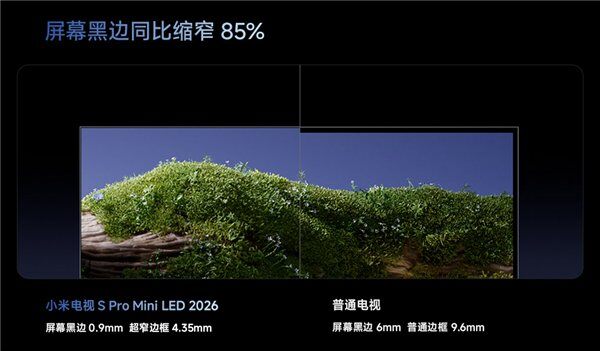小米电视S Pro Mini LED2026预售开启，6499元起，配置一文看懂