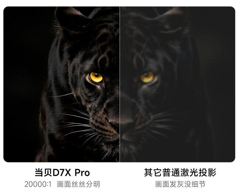 一图看懂当贝D7X Pro和Vidda M2 Pro区别，入门4K投影仪怎么选？